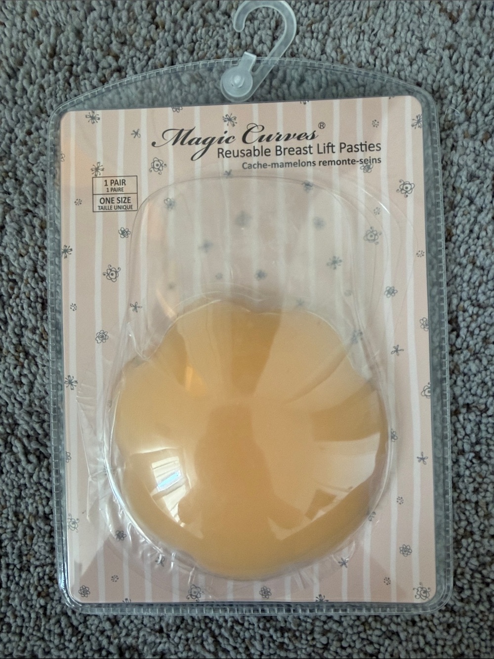 Magic Curves Reusable Breast Lift Pasties - Nude